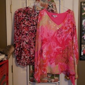 2 Jennifer Lopez plus size Shirts